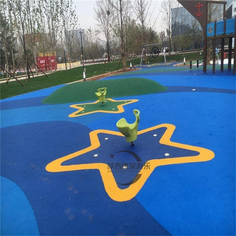 商場(chǎng)戶外EPDM塑膠地面跑道